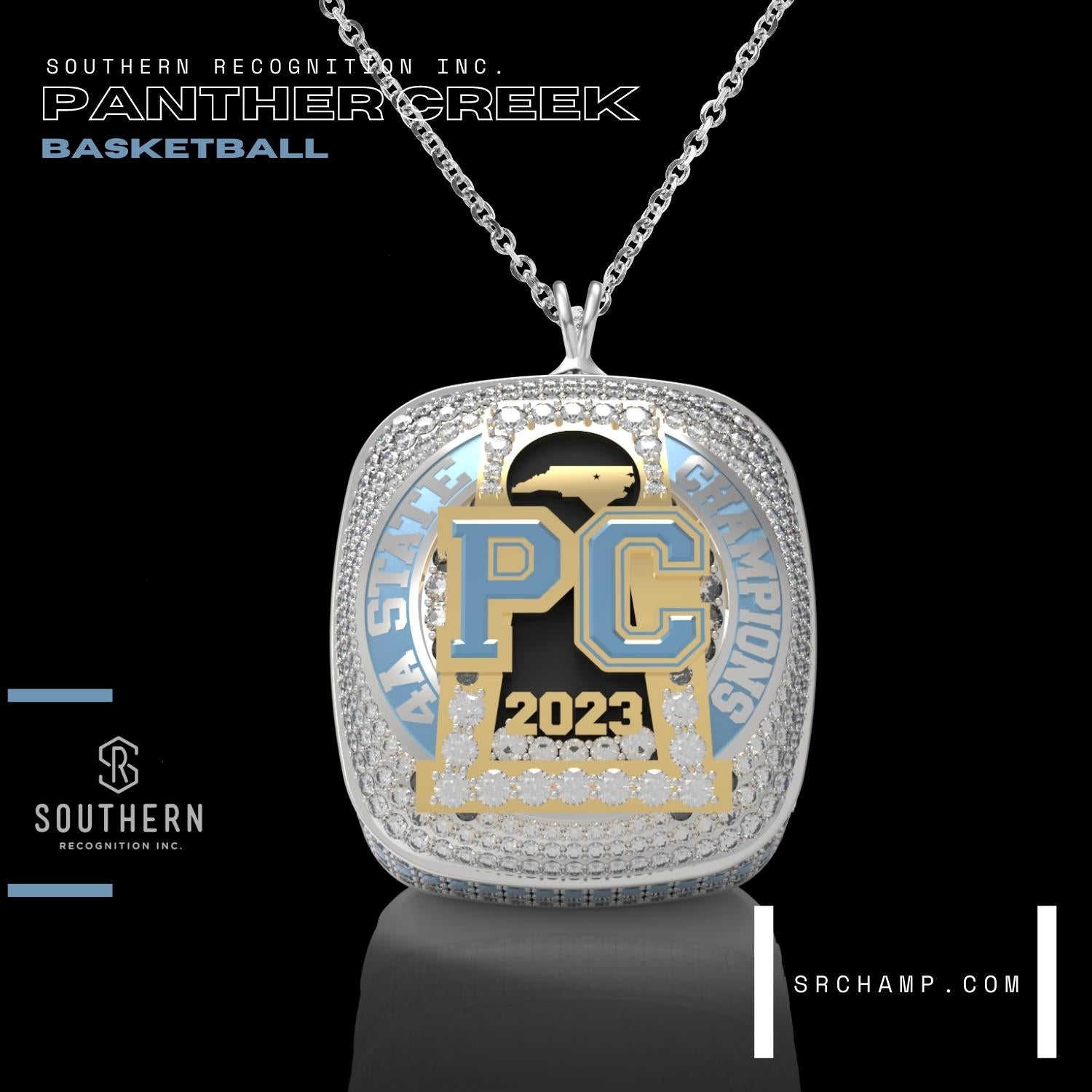 Panther Creek Basketball - 2023 Pendant