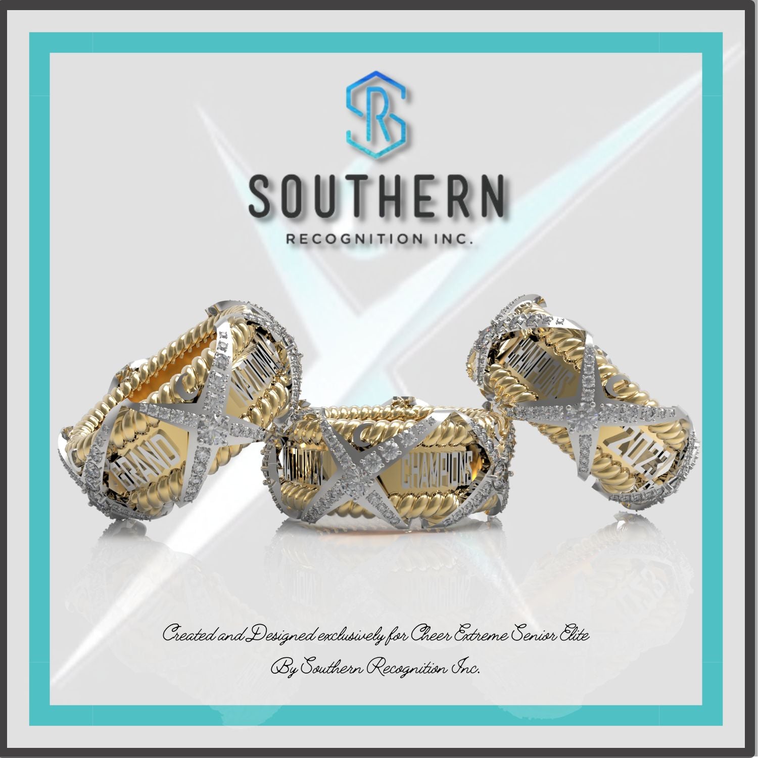 Nfinity Rings Cheer Cheer Extreme Super 7 NCA Championship Ring – Southern Recognition, Inc.