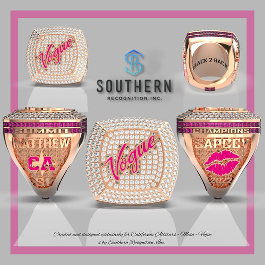California Allstars - Vogue - 2022 Championship Ring