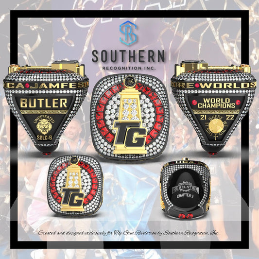Top Gun Allstars - Revelation - 2022 World Championship Ring