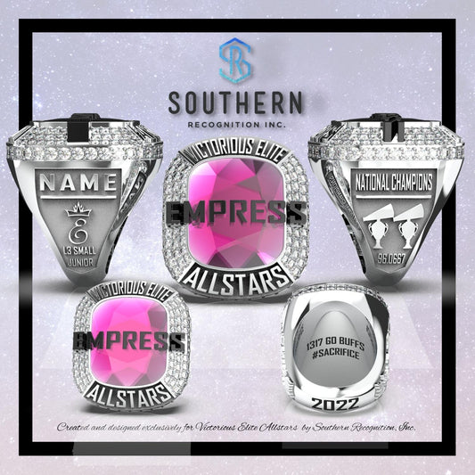 Victorious Elite Allstars - Empress - 2022 National Championship Ring