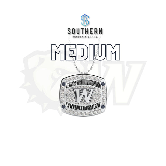 Wingate University - Hall of Fame - Medium Championship Pendant