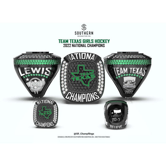 Team Texas - 2022 Hockey National Championship Ring