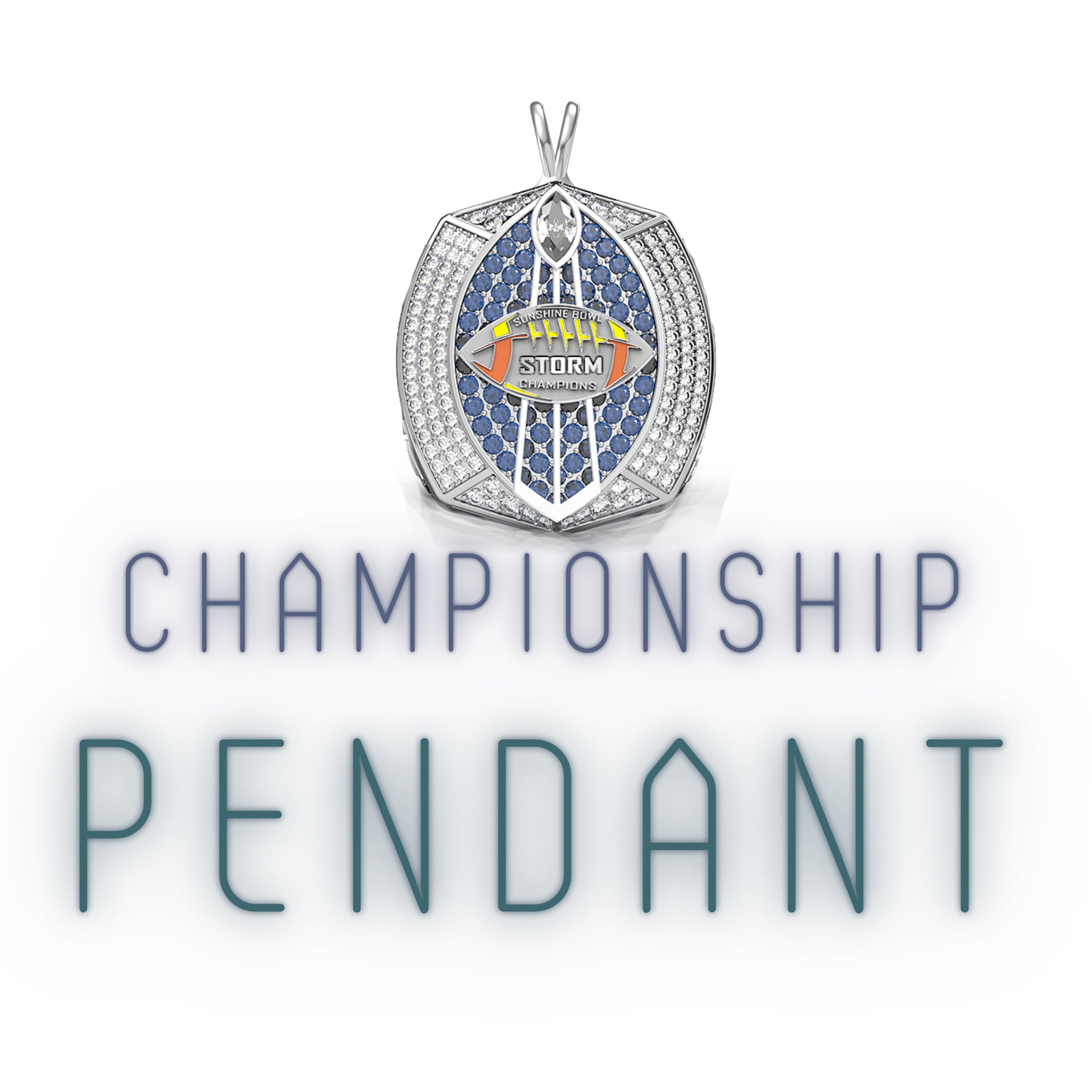 Virginia Storm - 2021 Sunshine Bowl Championship Pendant