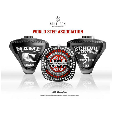 World Step Association Championship Ring