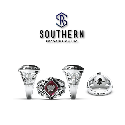 Westborough - Volleyball Fashion Style - State Championship Ring