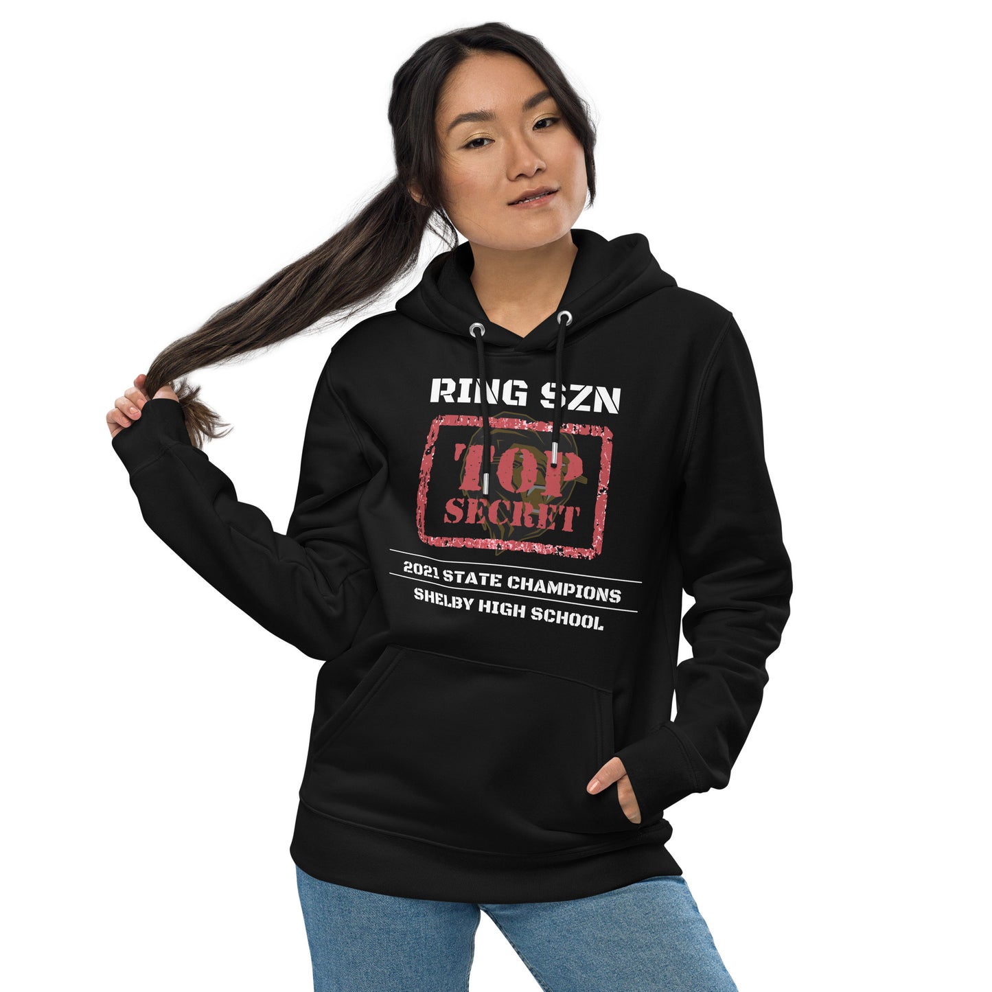 Shelby High School Football RING SZN Hoodie